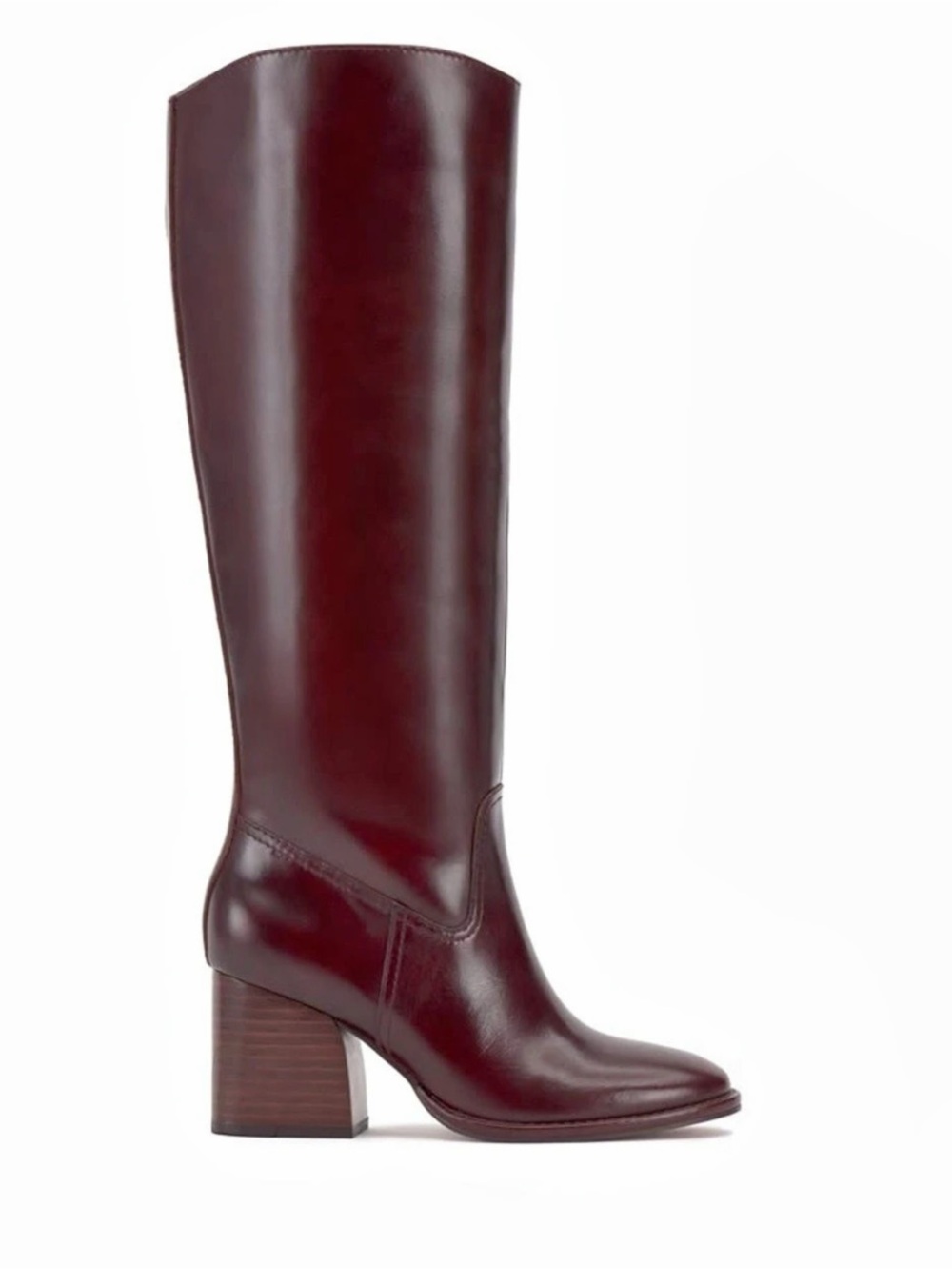 Vince Camuto Leila 2 Knee-High Wide Calf Boot Rich Mahogany